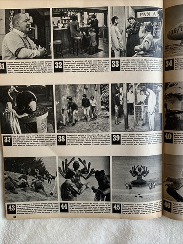BIG N. 25 il settimanale giovane BEATLES IN 48 FOTOGRAMMI 1965 # - Photo 4/12