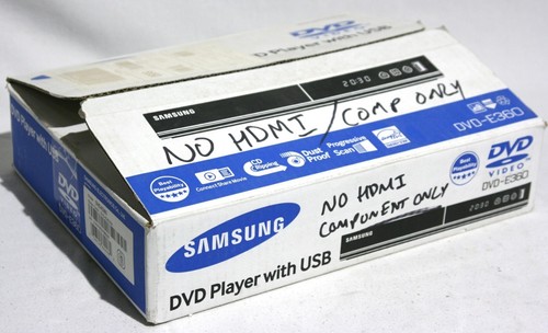 Lettore DVD Samsung DVD-E360 DVD-E360/ZA con uscita componente remoto - NO HDMI - Foto 4 di 7