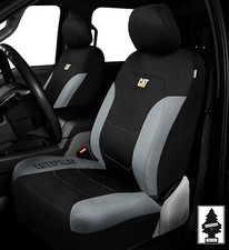 Caterpillar Car Truck Seat Covers For Front Seats Set - Black Grey For Bmw Caterpillar Car Truck Seat Covers For Front Seats Set - Black Grey For Bmw