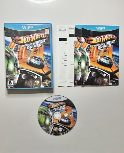 Wii U - Nintendo | Hot Wheels Worlds Best Driver (CIB) Complete Read Note