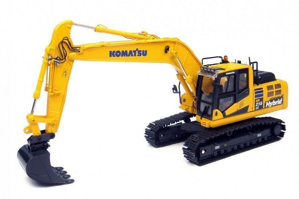 UH Universal Hobbies 1/50 Komatsu HB215LC-2 Excavator DieCast