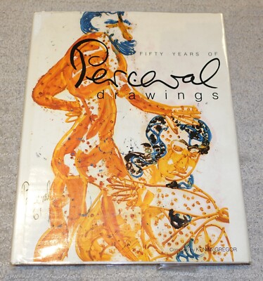 Fifty Years of Perceval Drawings by John Perceval, Andrew Sayers Hardback 1989
