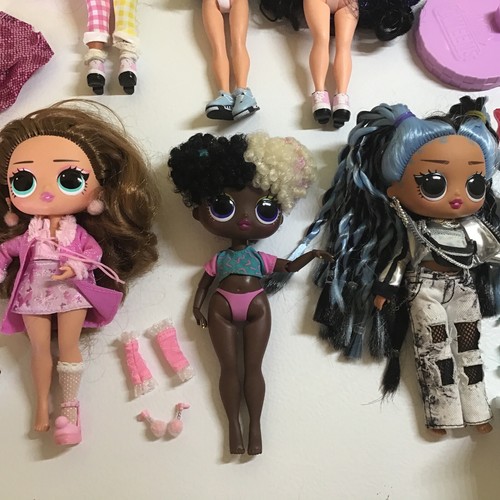 L.O.L. TWEENS Dolls, Clothing, Accessories LOT 7" Rooted Hair - Picture 2 of 12