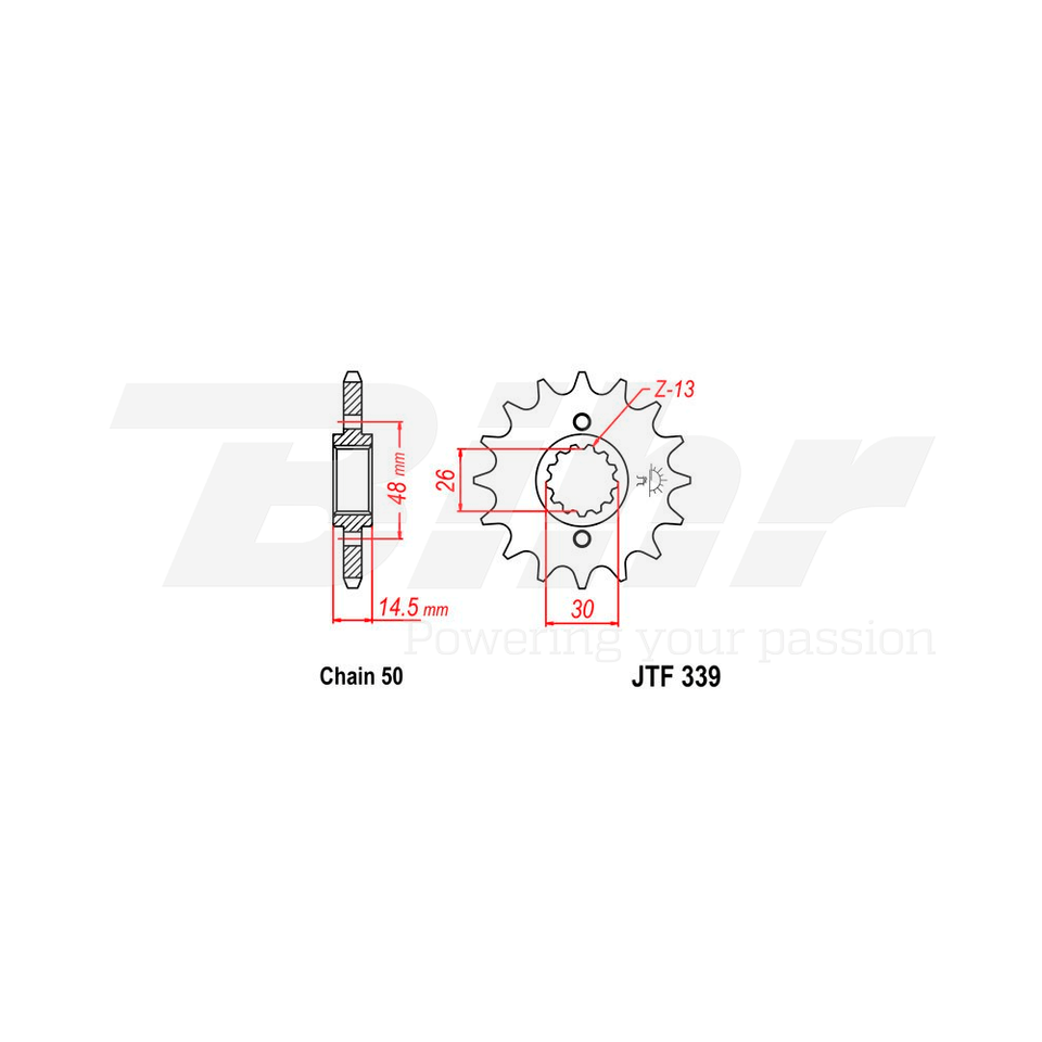 Steuerkette Offen Mit Schloss 82RH2015, Länge 150 | Honda CBR 1000 F, M