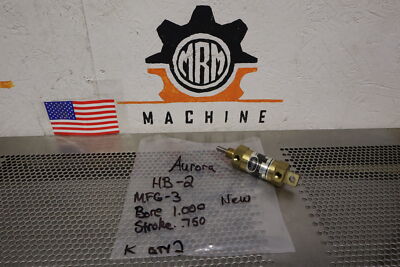 AURORA HB-2 MFG 3 Bore 1.000 Stroke .750 Cylinder New Old Stock See All Pictures