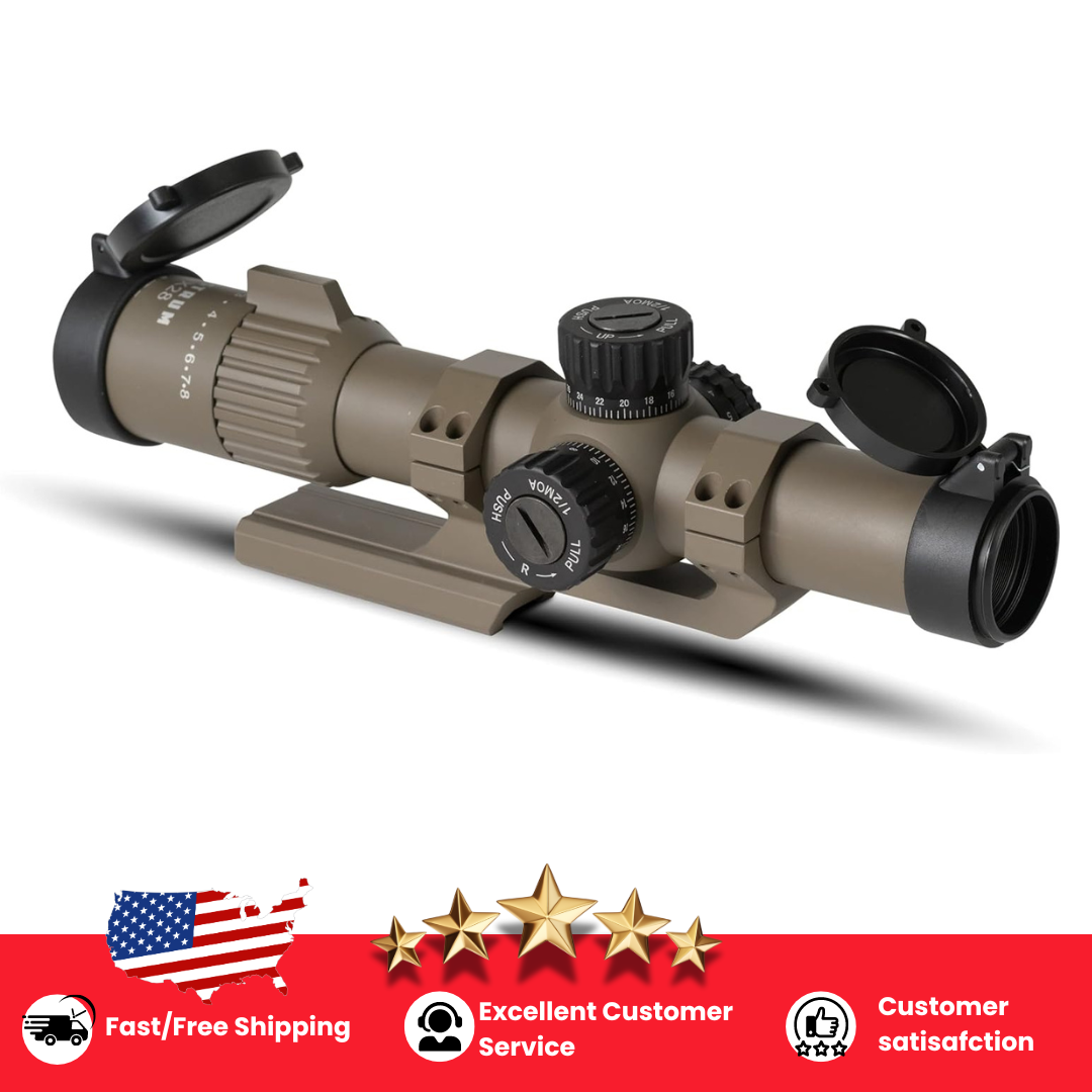 Monstrum Spectre 1-8x28 LPVO Rifle Scope | eBay