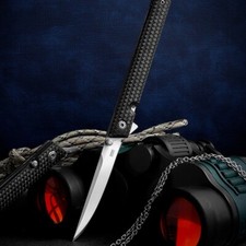 Tactical Folding Blade Knife Steel Blade Survival Knife Pocket Knife EDC