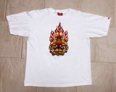 RARE JNCO Jeans t-shirt white XL Crown | eBay