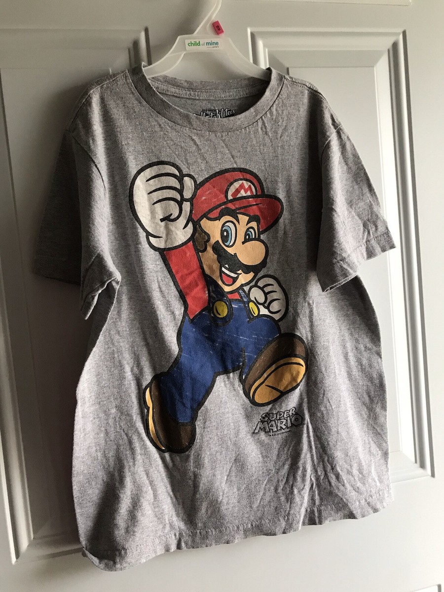 Old Navy Collectabilitees Super Mario Boys Graphic Novelty T