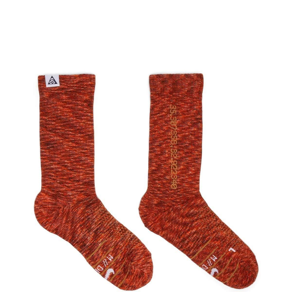 NIKE ACG KELLEY RIDGE SZ M 6-8 ALL CONDITIONS GEAR CV8989-901 WOOL Crew SOCKS
