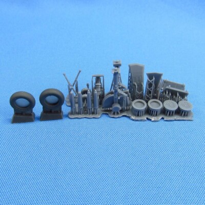 Supermarine Attacker FB,2, Landing Gears (for Classic Airframes, Trumpeter) 1:48