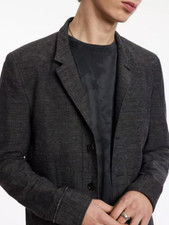  1498 NWT New John Varvatos Collection Lars Blazer Jacket Coat EU48 US38