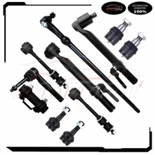 11Pcs Tie Rod Ball Joint Steering Kit For 2005-2007 Ford F-250 F-350 Super Duty