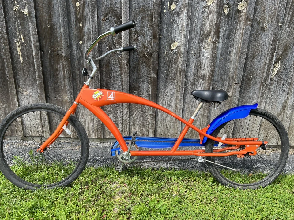 Bicicleta Estirada Orange Crush Fantastic 4 Beach Cruiser Foto 2 de 4