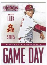 2015 Panini Contenders Baseball Game Day Tickets #24 Brett Lilek 