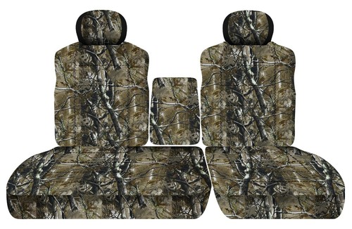 Seat covers Fits Toyota Tundra truck 99-04 40/60 Seat with Console Camouflage - Picture 9 of 18