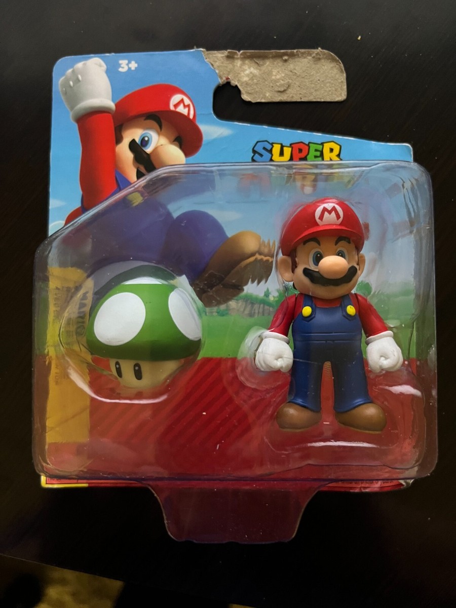 2020 Super Mario with 1-UP Mushroom - Jakks World of Nintendo