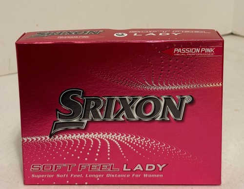 1 Dutzend neue Srixon Soft Feel Lady rosa Golfbälle Damen - neu im Karton - Bild 1 von 4