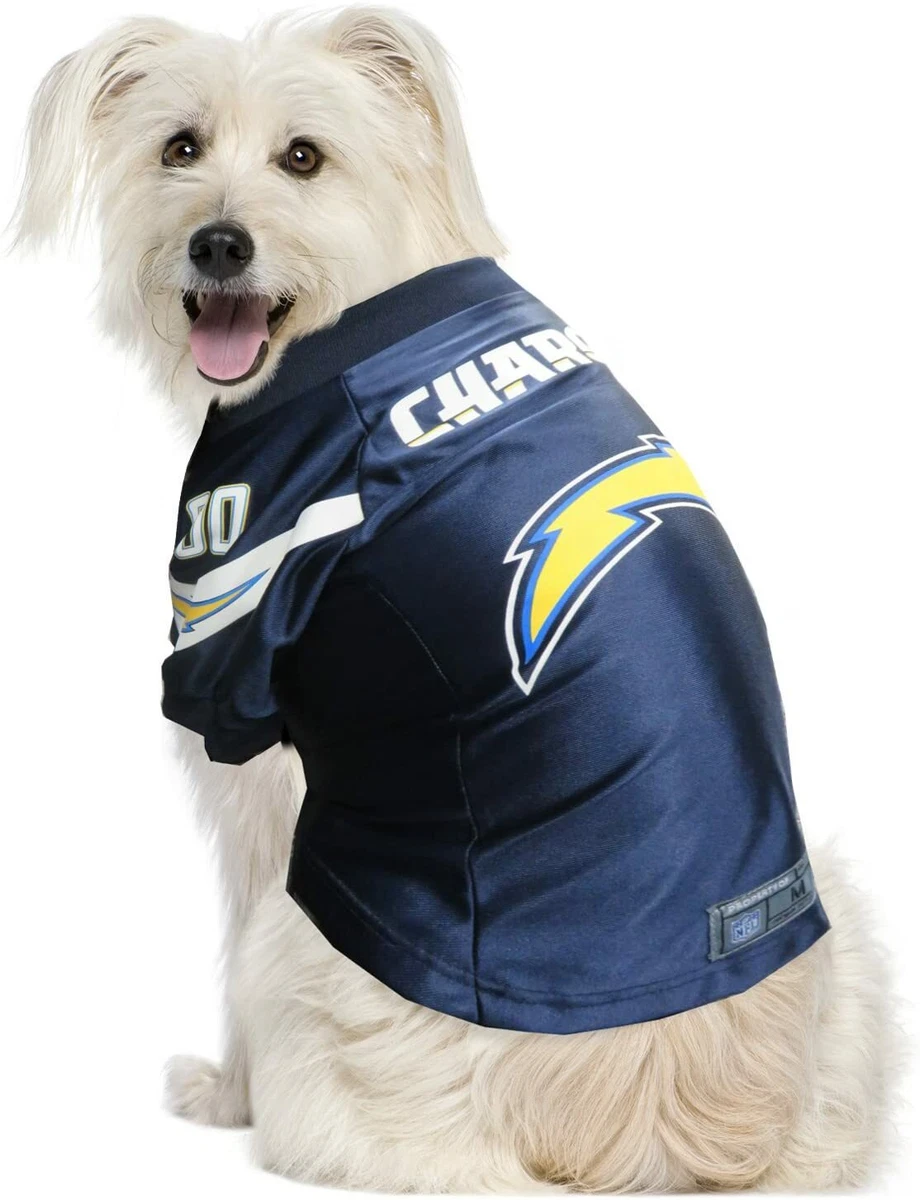 Chargers dog store sweater