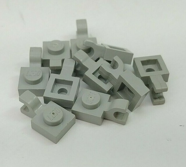 Lego Lot Of 10 1x1 Plate With Horizontal Clip 6019 61252 Choose Color