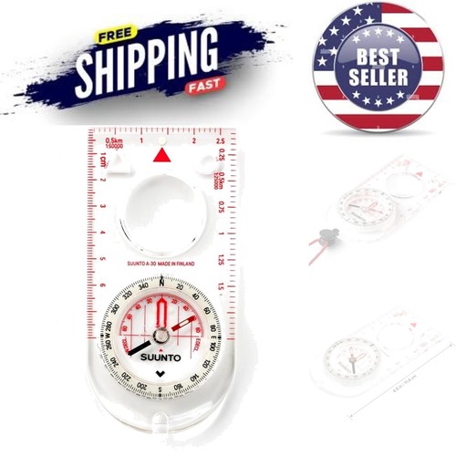Hiking Compass Compact Luminescent Navigational Tool for Outdoor Adventure
