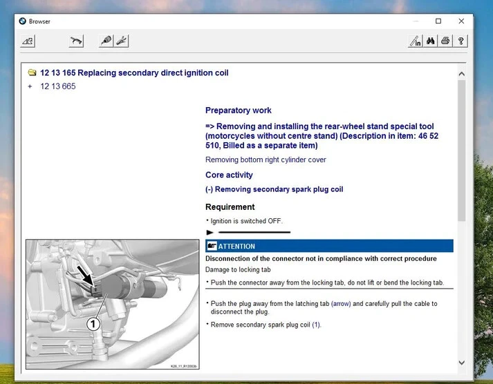 BMW F800GS / GS F800 Adventure Workshop Service Repair Manual 2008 - 2017 - Image 4 of 4