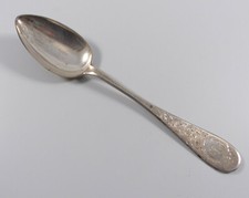 L&ouml;ffel Silber 800 um 1900 Floral mit Punze Gustav Haegermann