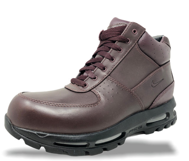 Nike Air Max Goadome ACG Deep Burgundy Mens Leather Boots 865031 604 $170.00 NEW | eBay