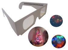 Gafas de fuegos artificiales Rainbow Hearts - Ver hermosos halos en forma de corazón