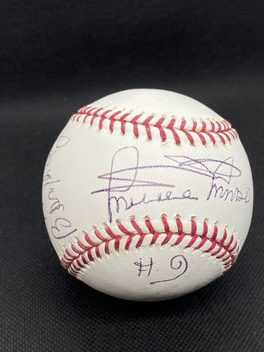 Minnie Minoso Signed 2005 World Series Baseball Happy Birthday #9 White Sox HOF