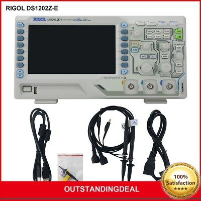 RIGOL DS1202Z-E 200MHz Bandwidth Dual Channel Digital Oscilloscope ot25
