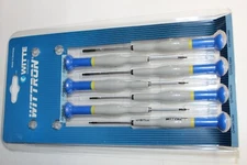 WITTE Wittron Precision HEX Screwdriver Set 7-Piece GERMANY NOS