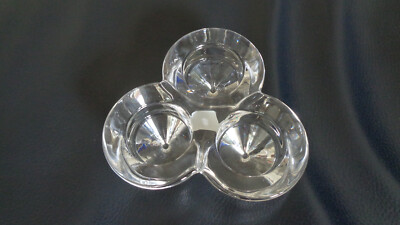 PARTYLITE ''DIAMANTEN-TRIO'' KERZENHALTER, Neu