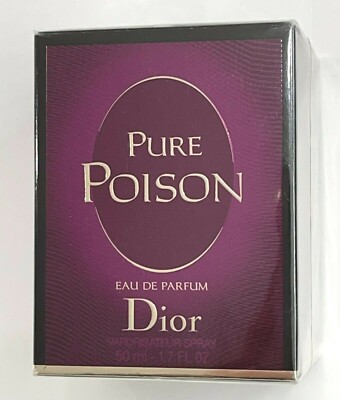 Dior Pure Poison Eau De Parfum 1.7 fl oz / 50ml Spray New Sealed