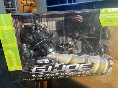 The Rise of Cobra ATTACK ON THE GI JOE PIT HEADQUARTERS -  Ripcord Duke  ROC TRU