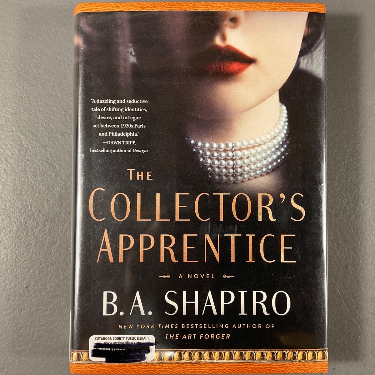 The Collector's Apprentice Shapiro Hardcover Book Bestseller Algonquin  2018