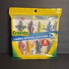 2025 CRAYOLA Limited Edition Character Shaped Crayons Retired Colors 8 PC