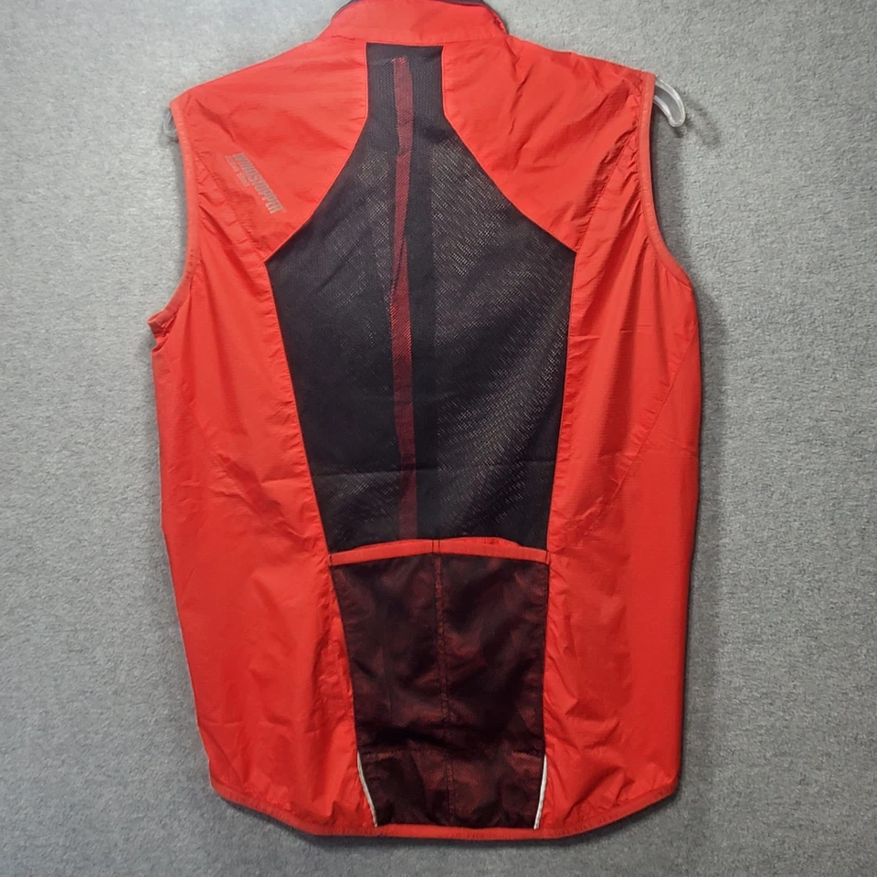 Chaleco Gore Bike Wear Active Shell M Rojo Cortavientos Ciclismo Correr Ligero Foto 4 de 4