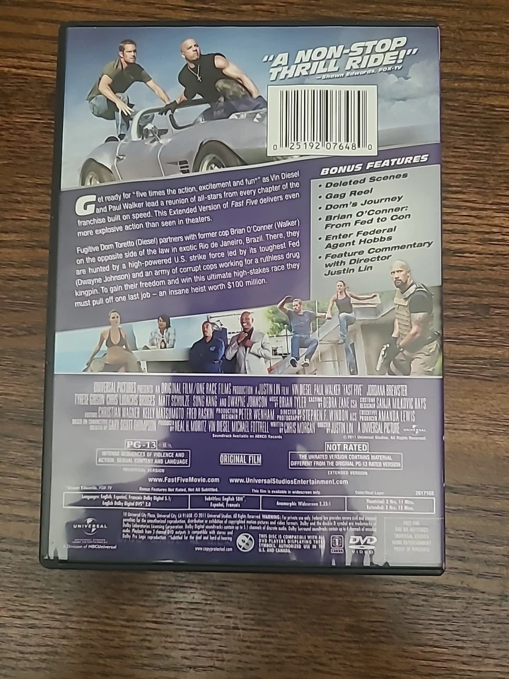 Fast Five "Extended Edition" - Image 4 of 4