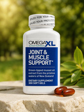Omega XL Joint Support Supplement for Relief Natural Muscle Support 300 Softgels