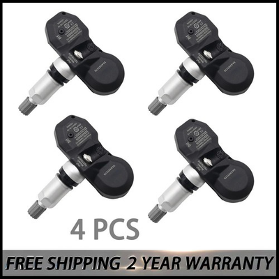 #ad #ad 4PCS TPMS Tire Pressure Sensor 3AA907275 433MHz For Volkswagen CC 2012 17 Tiguan $39.68