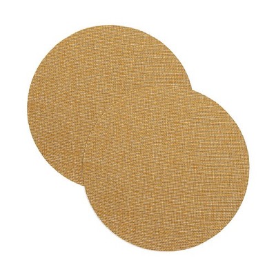 3'' Runde Lampenschirm Diffusor für Anti-Blendung Abdeckung Beige 2 Stück