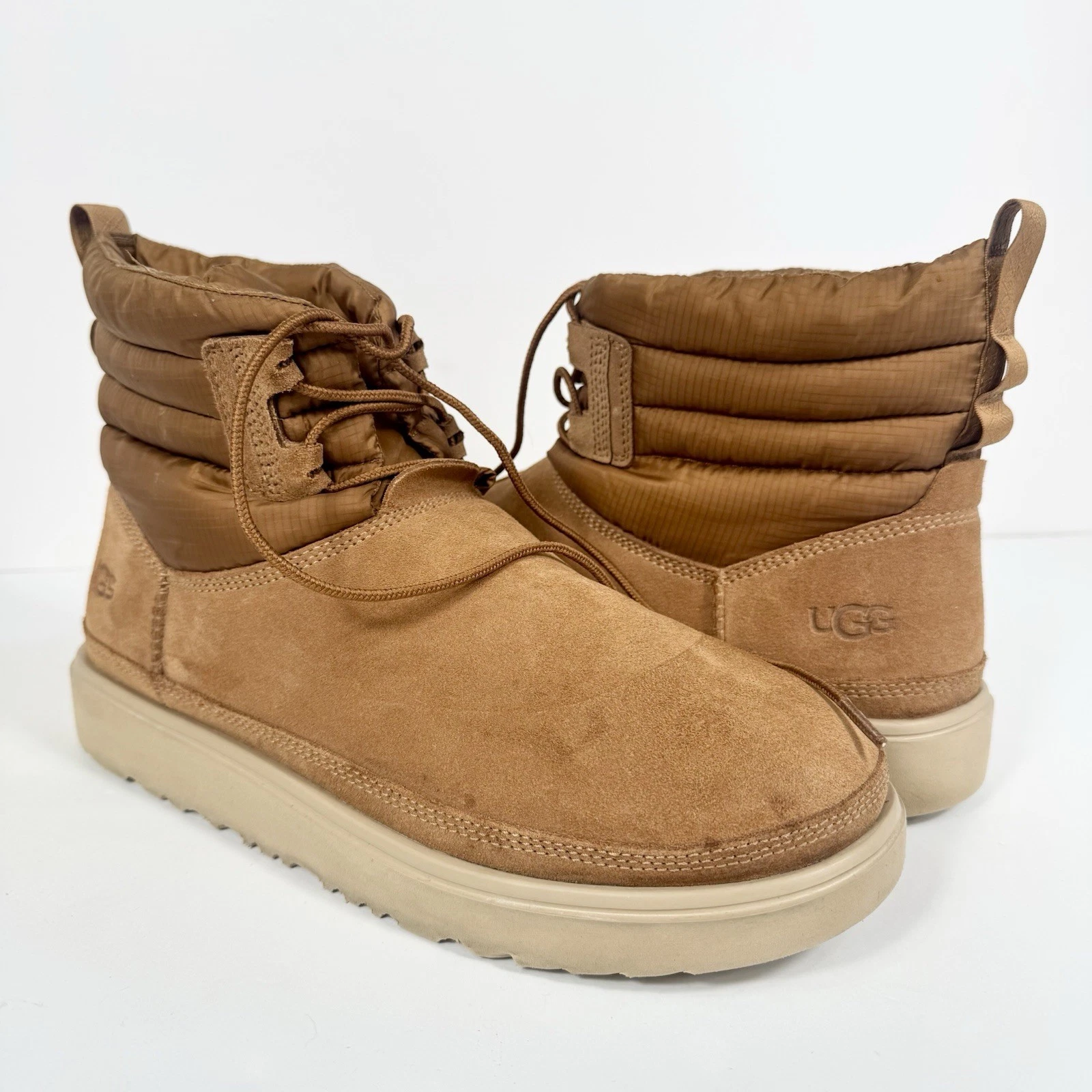 UGG MEN CLASSIC MINI LACE-UP WEATHER CHESTNUT WATERPROOF US 10 / EU 43 / UK 9
Opens in a new window 