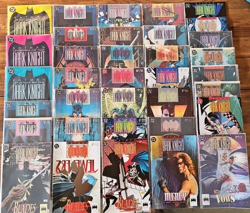 Vintage DC COMICS "BATMAN DARK KNIGHT" • 35 Issues • #1-49 • VF/NM & NO ODOR