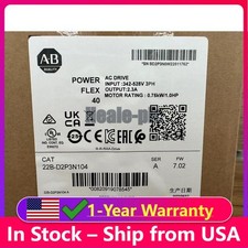 New Allen-Bradley 22B-D2P3N104 22BD2P3N104 PowerFlex 40 AC Drive US Free Tax