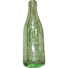 ASHEVILLE, NC COCA-COLA EMBOSSED GREEN SODA WATER Bottle QUALITY BRAND VINTAGE