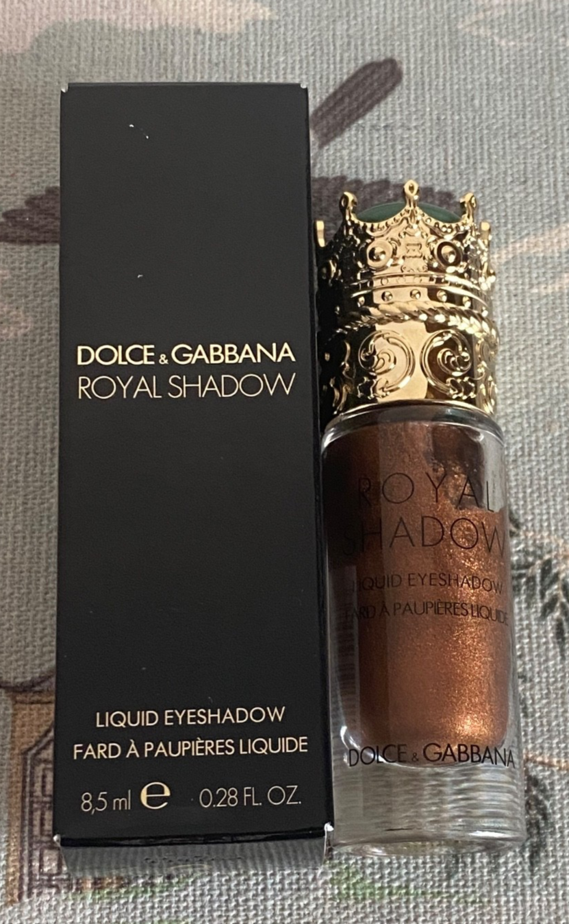 Dolce & Gabbana Royal Shadow Liquid Eyeshadow Baroque Bronze NWB Unused RRP£43
