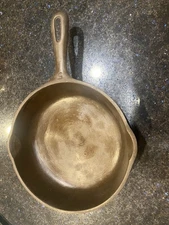 Vintage Cast Iron Skillet Heavy Duty Cookware - 8” - Number 5 - Made In USA 