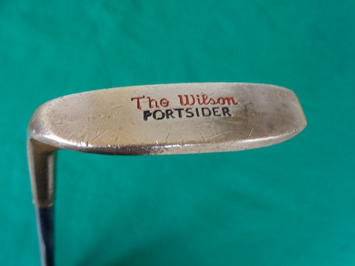 Rare LH The Wilson Portsider Putter Mens 35 Inch Steel Golf Club