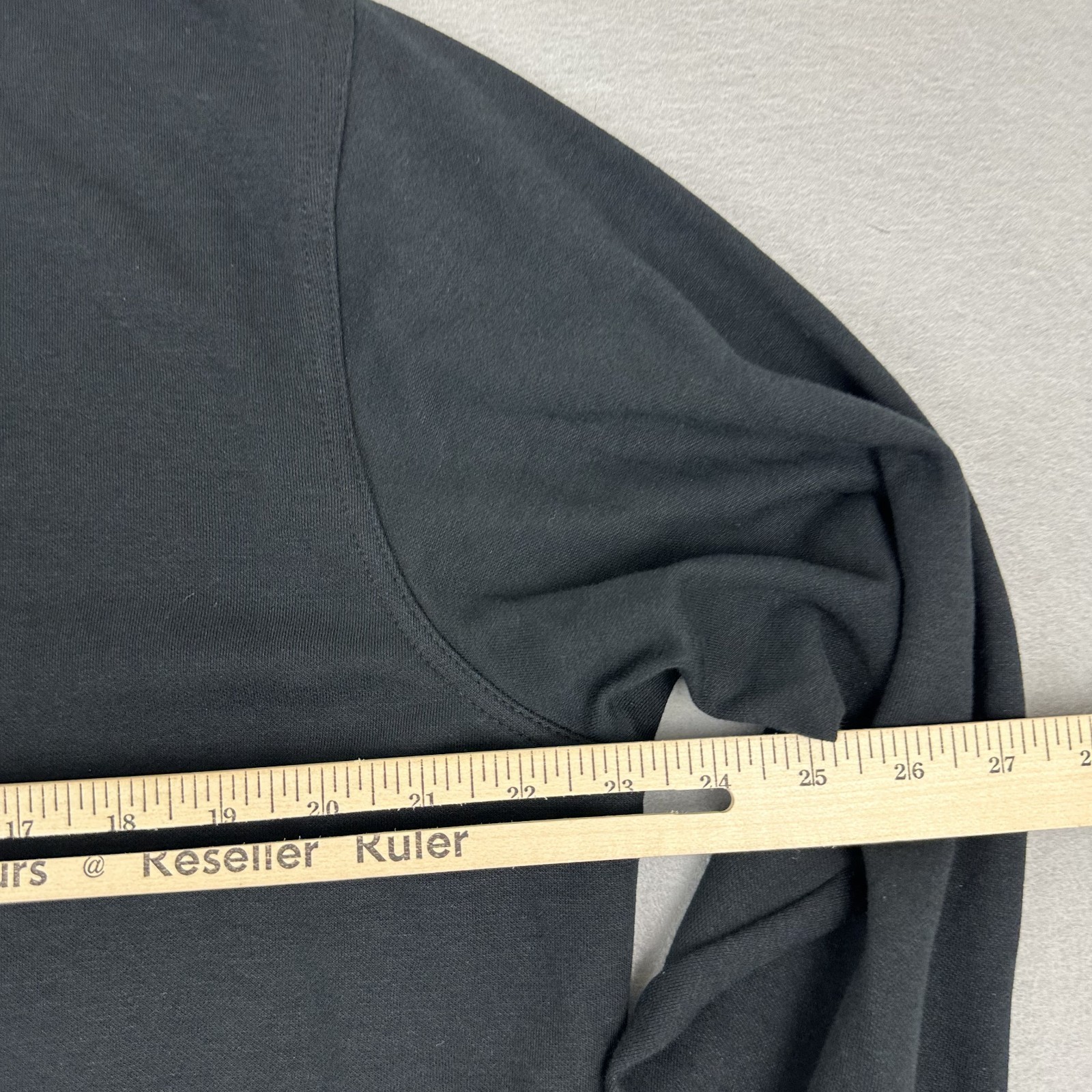 Peter Millar Sweater Men Large Black Solid 1/4 Zi… - image 6